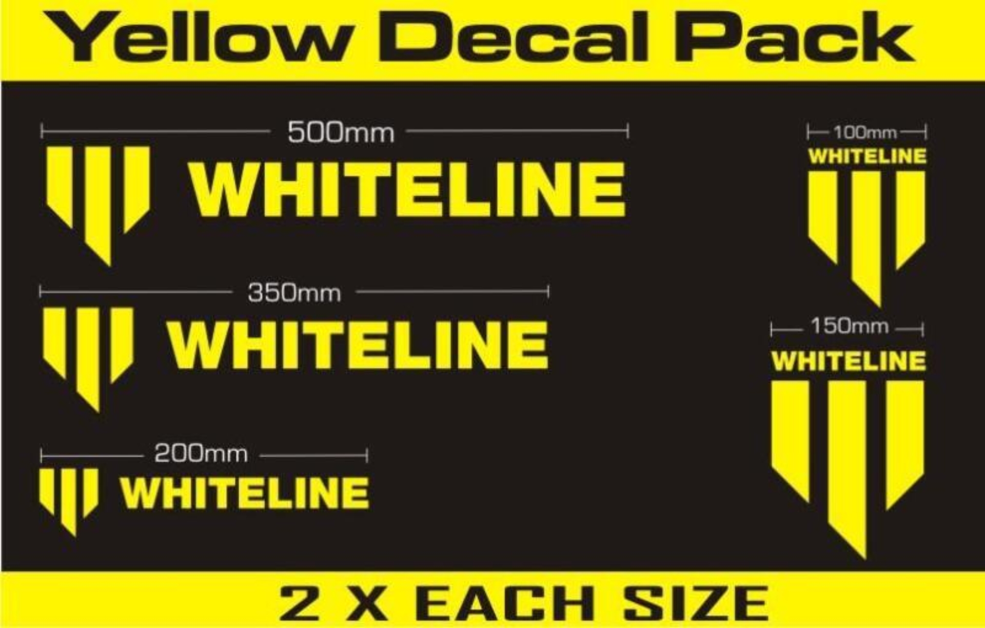 Picture of Whiteline WL Decals Stickers/Decals/Banners - KWM001