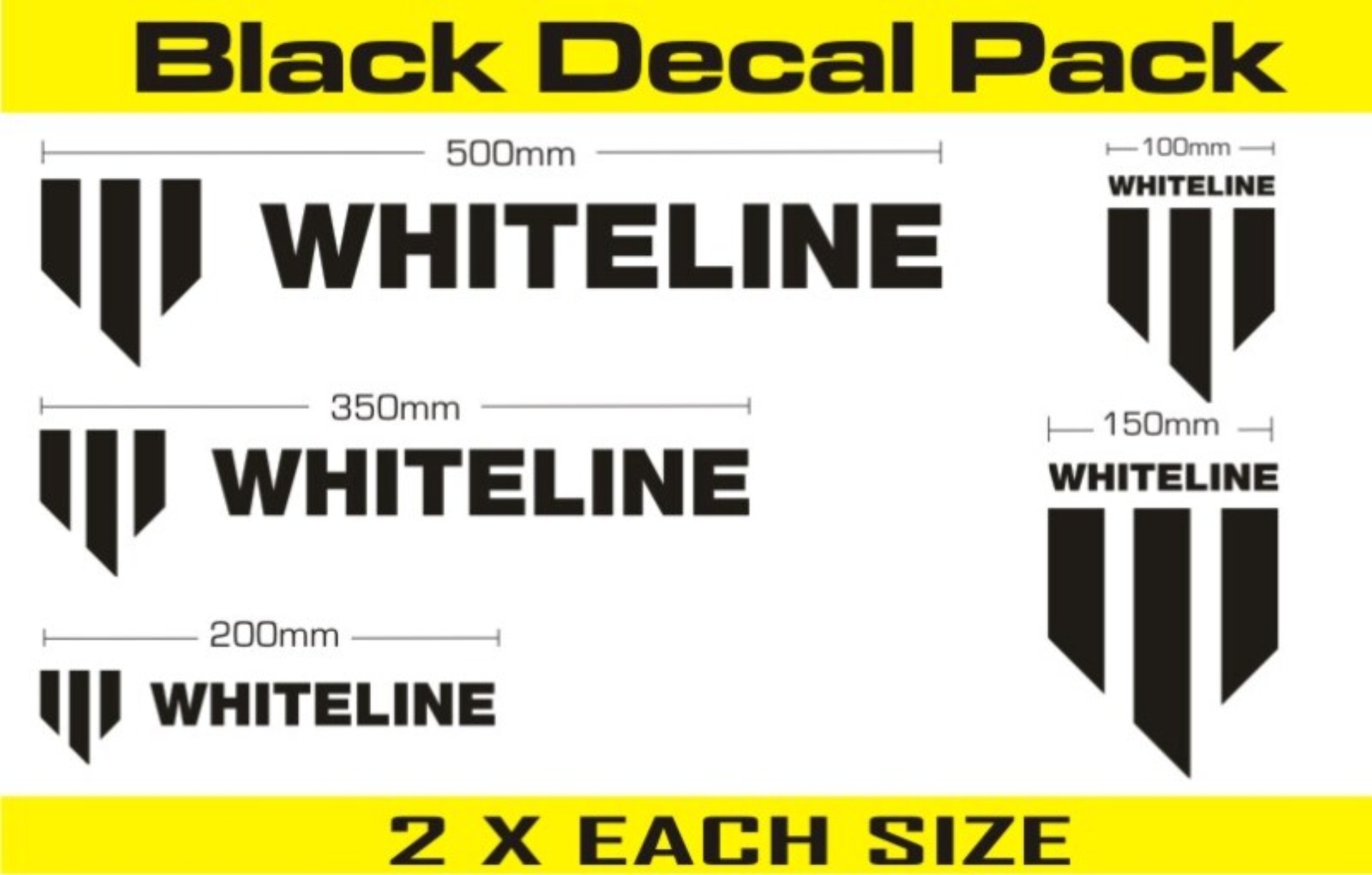 Picture of Whiteline WL Decals Stickers/Decals/Banners - KWM002