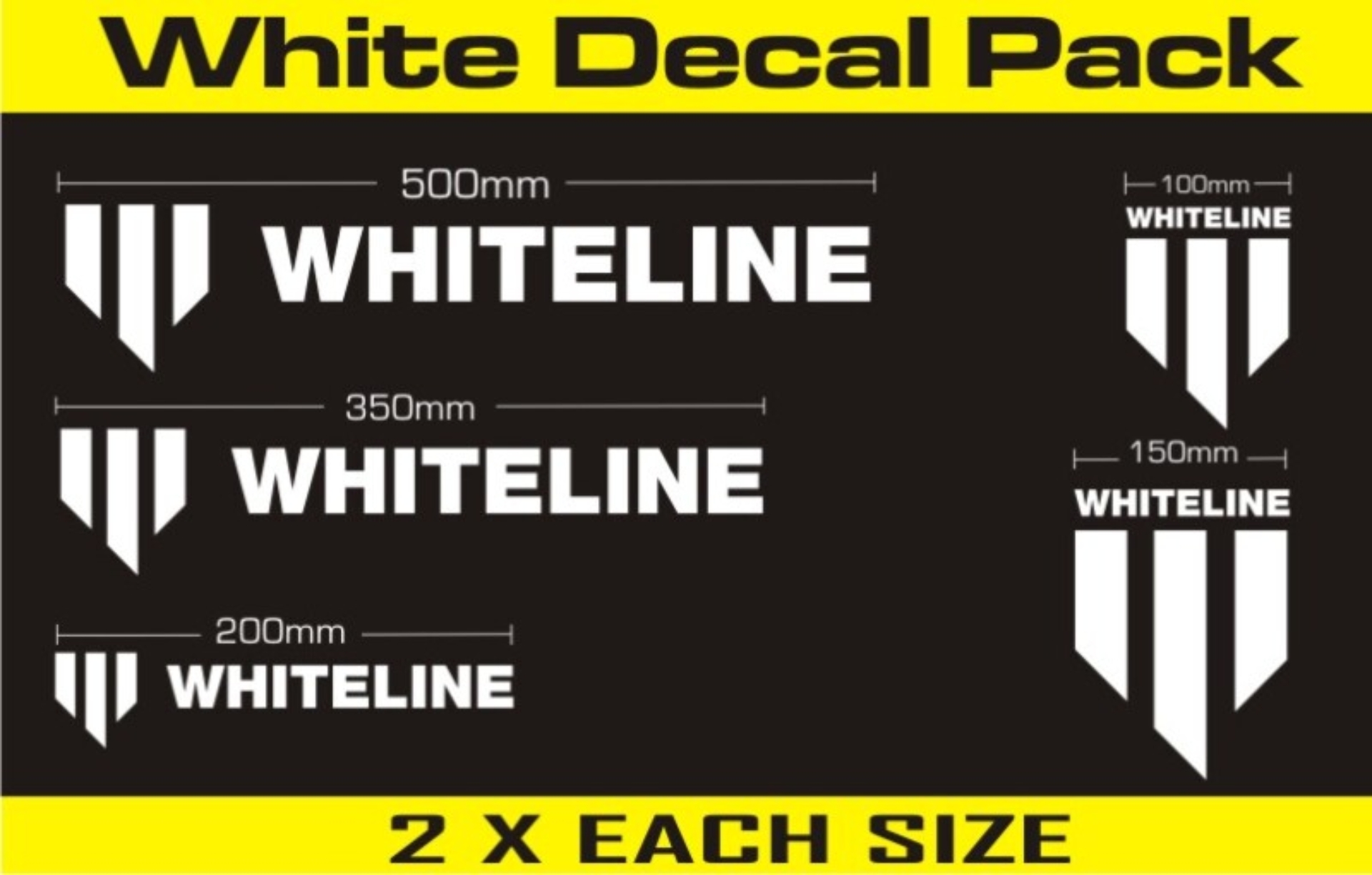 Picture of Whiteline WL Decals Stickers/Decals/Banners - KWM004