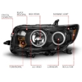 Picture of ANZO ANZ LED/Projector Headlights - 121280
