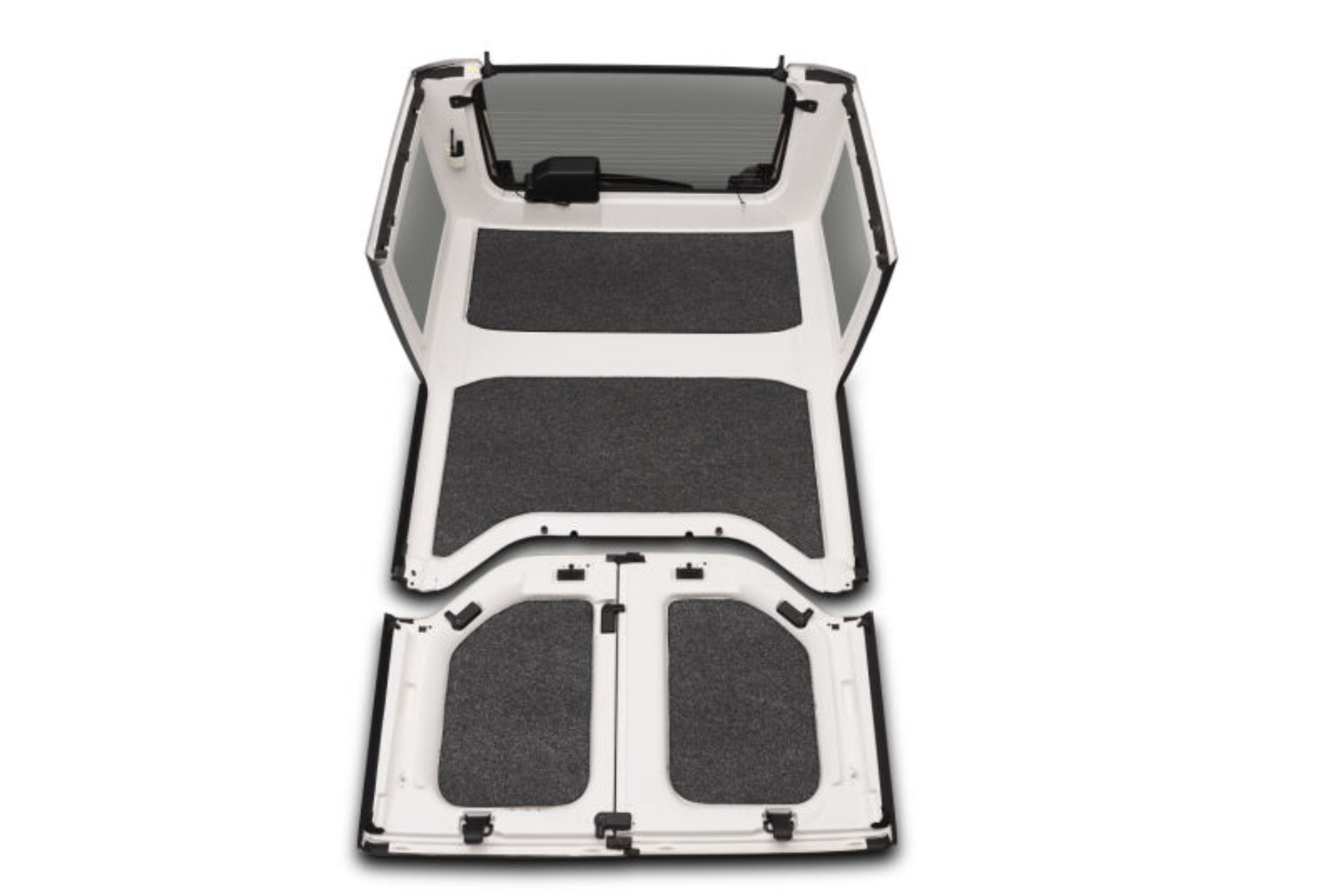 Picture of Husky Liners HL Guardian Comfort Mats Bed Liners - HHLJK114DRK