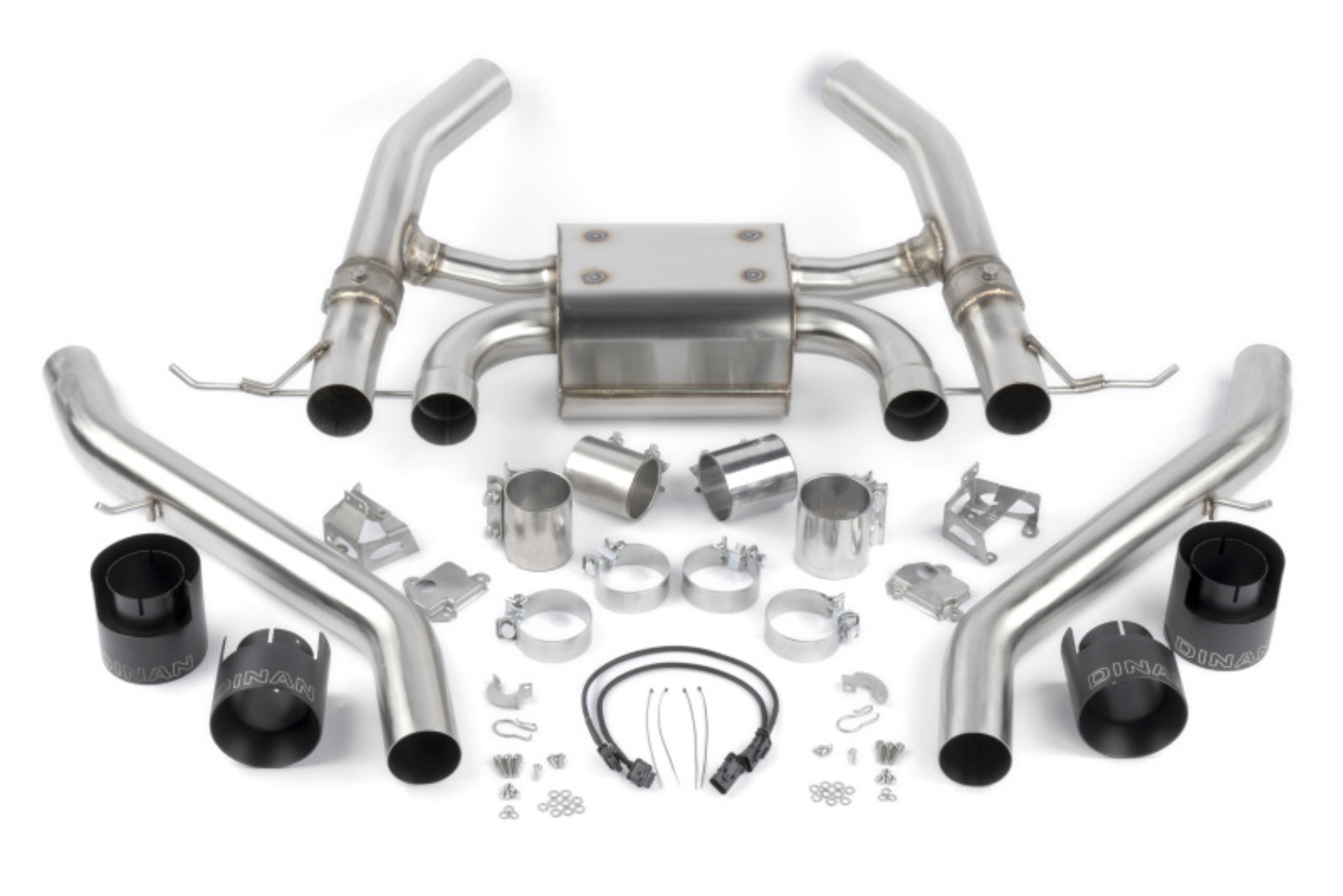 Picture of Dinan DNN Axleback Exhaust Systems - D660-0093-BLK