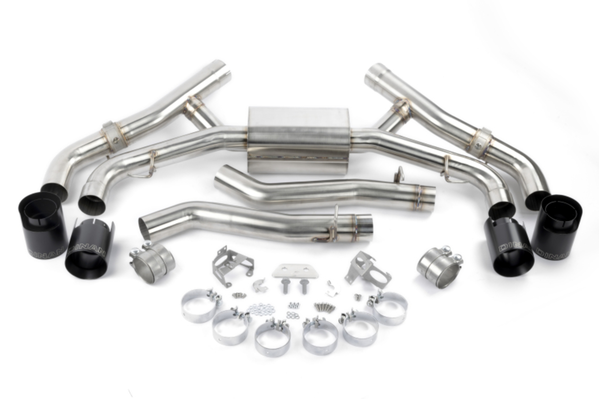 Picture of Dinan DNN Axleback Exhaust Systems - D660-0090-BLK