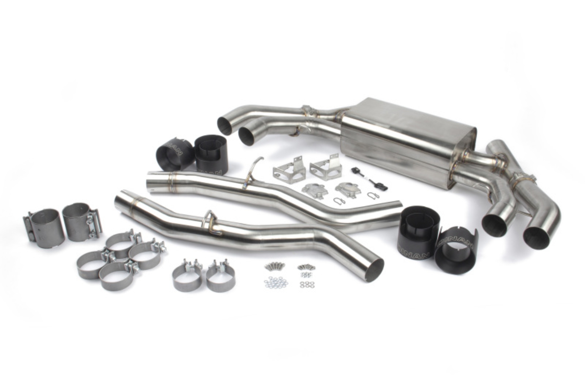 Picture of Dinan DNN Axleback Exhaust Systems - D660-0086-BLK