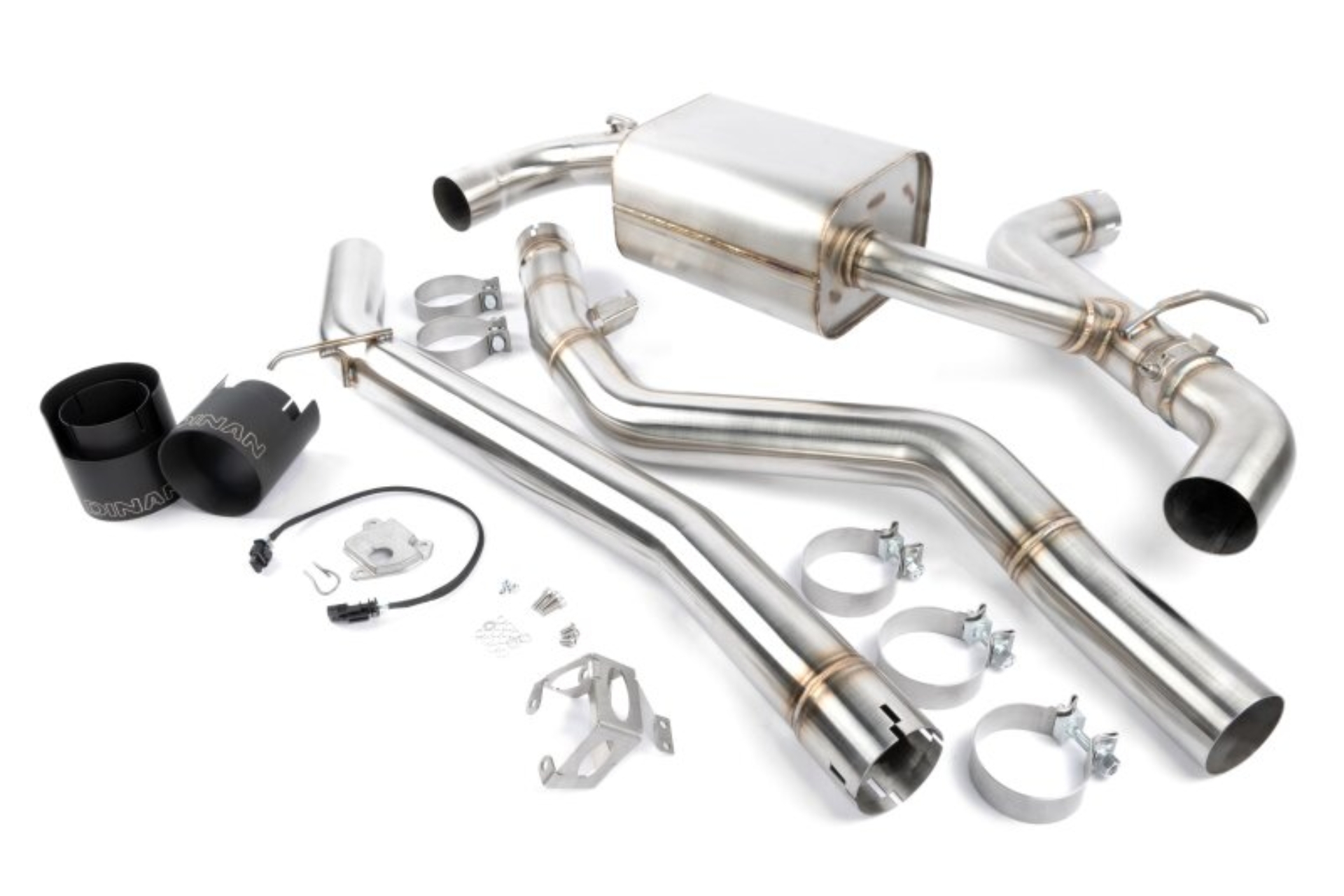 Picture of Dinan DNN Axleback Exhaust Systems - D660-0096-BLK