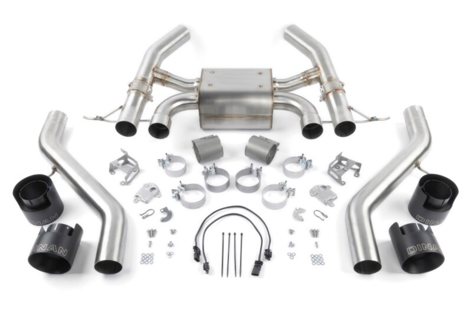 Picture of Dinan DNN Axleback Exhaust Systems - D660-0100-BLK