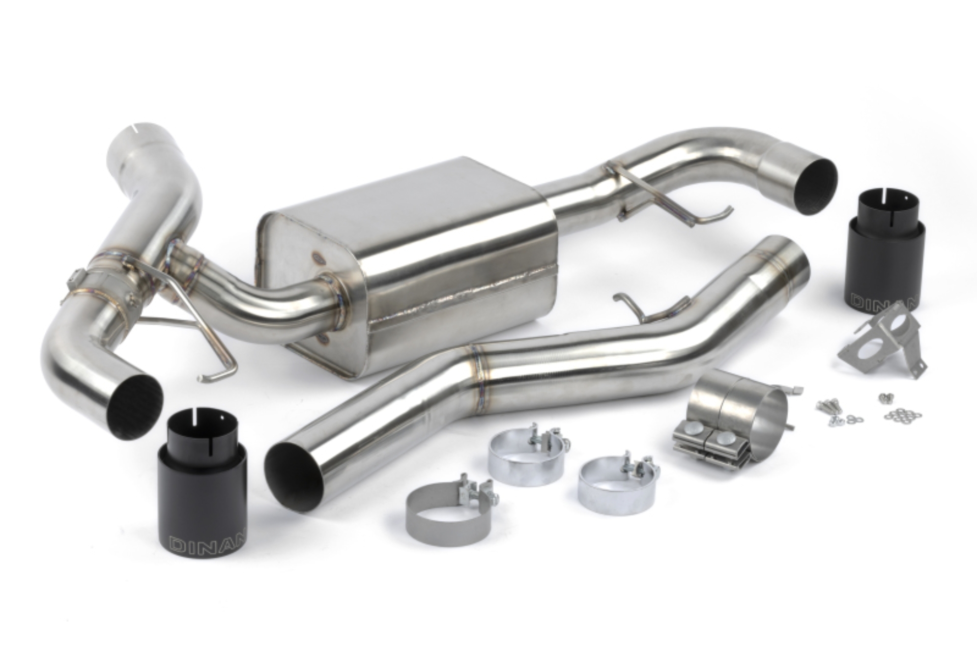 Picture of Dinan DNN Axleback Exhaust Systems - D660-0091-BLK