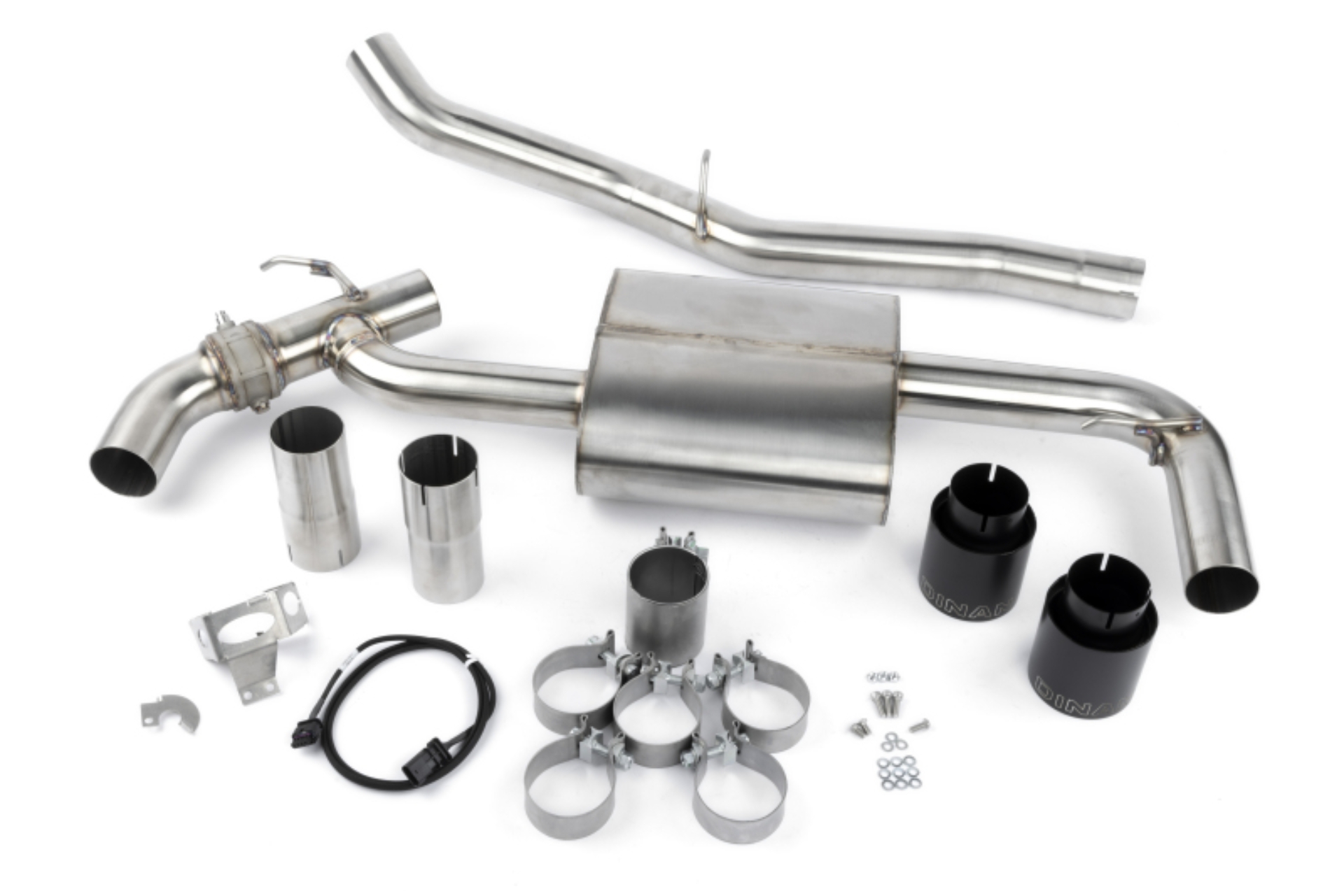 Picture of Dinan DNN Axleback Exhaust Systems - D660-0089-BLK