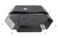 Picture of Dinan DNN Engine Covers - D590-0001