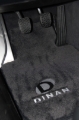 Picture of Dinan DNN Floor Mats Floor Mats Carpeted - D701-DNBW2808-4C-BLK
