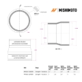 Picture of Mishimoto MM Couplers-Transition Silicone Couplers & Hoses - MMDCC-3540BK