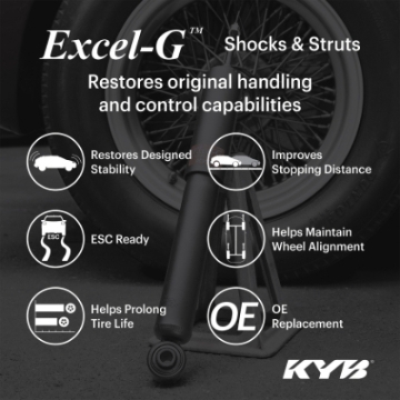 Picture of KYB Shock & Strut Excel-G Shocks and Struts - 3350103