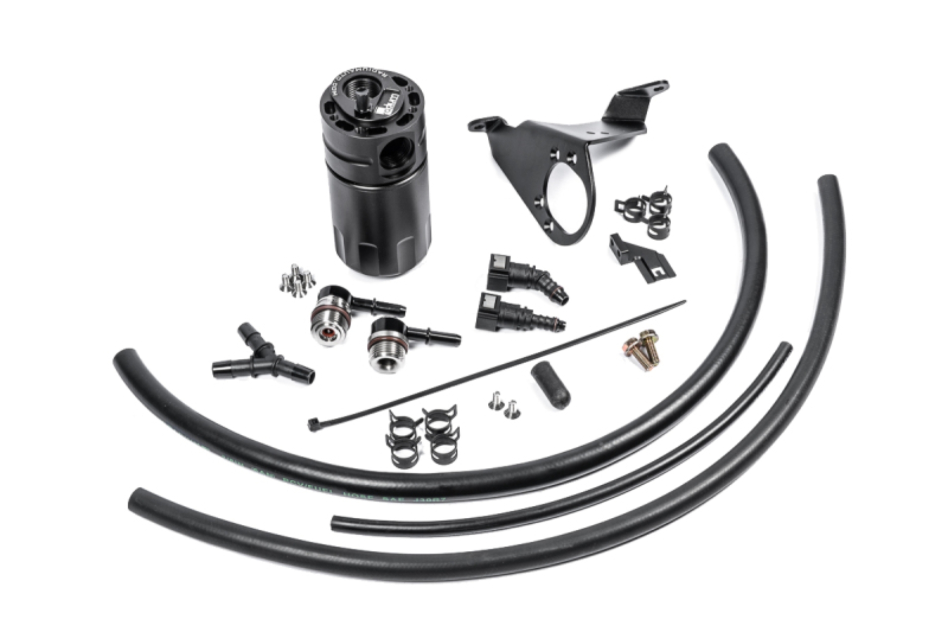 Picture of Radium Engineering RAD Catch Can Kits Oil Catch Cans - 20-0977-FL