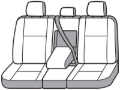 Picture of Covercraft CVR Ford Seat Covers - GTF4495LTBK