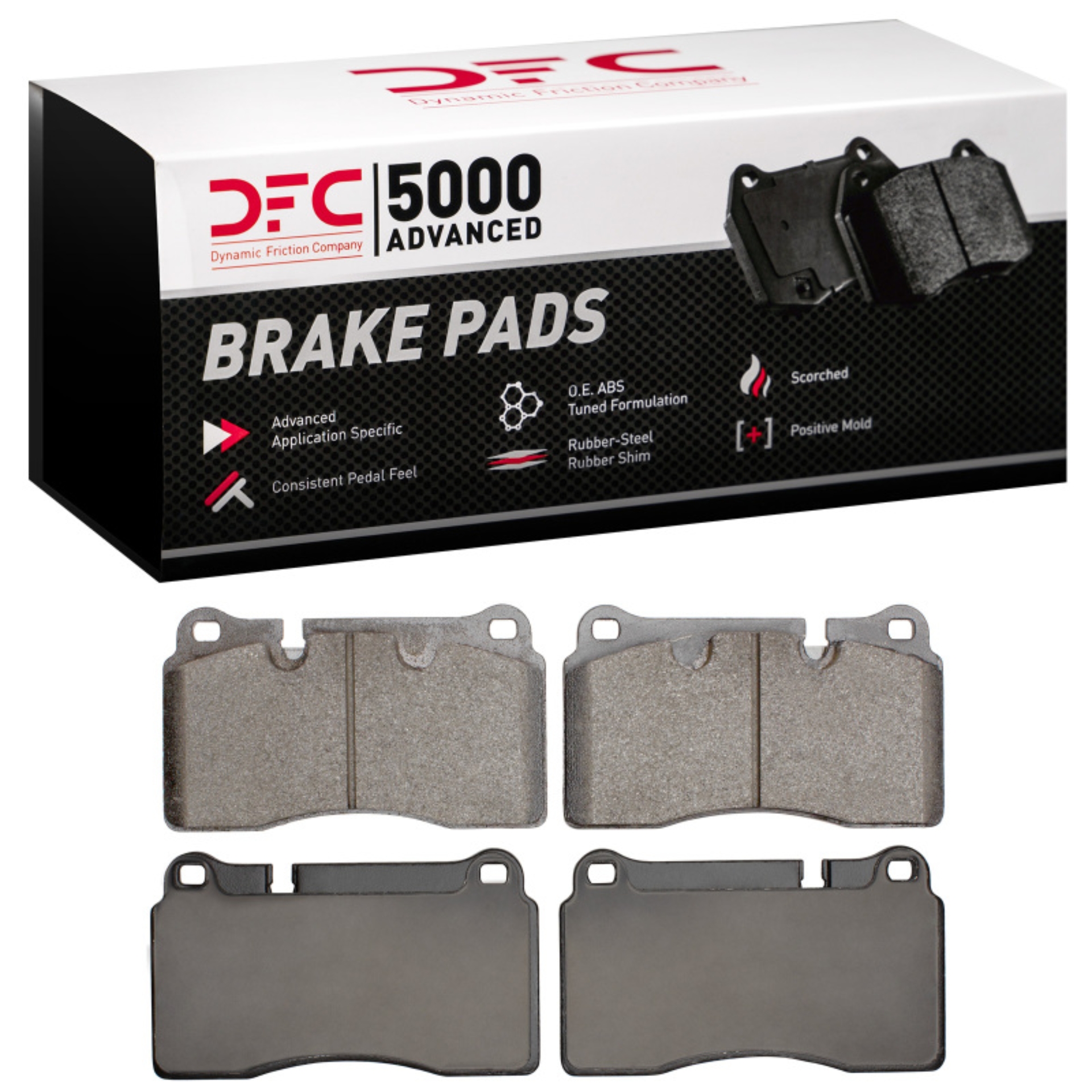 Picture of DFC 5000 Advanced Low Met Brake Pads - 1551-1165-10