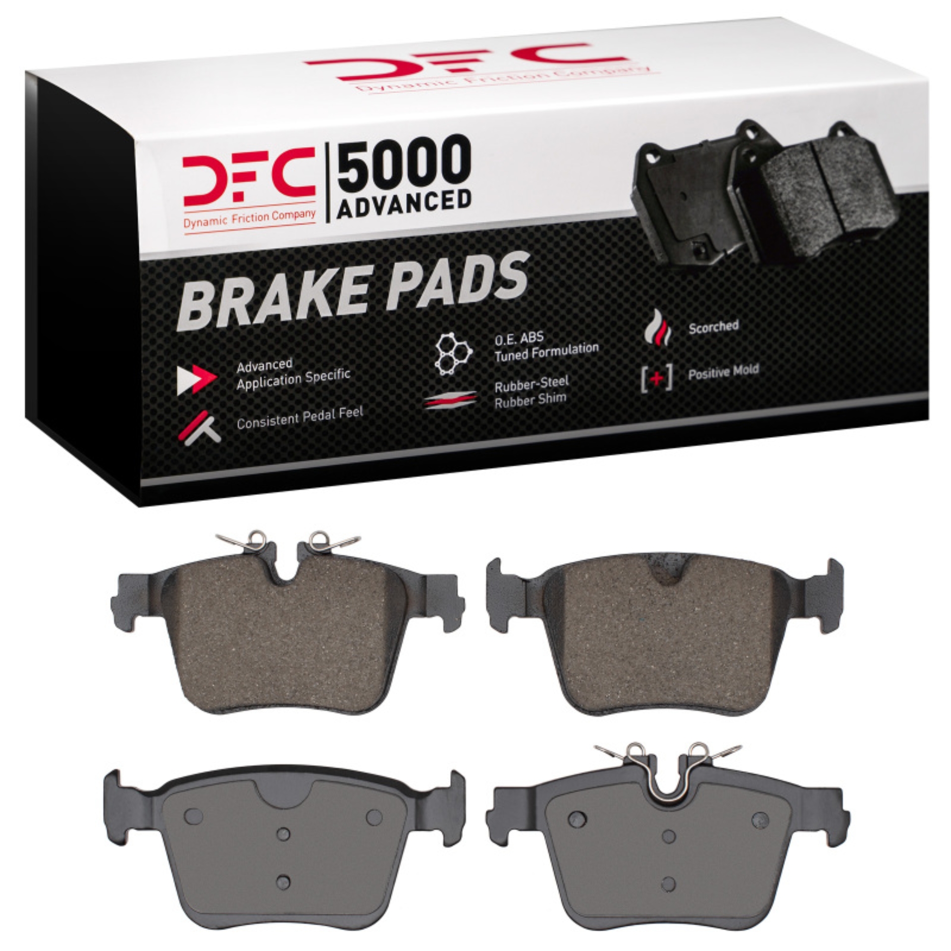Picture of DFC 5000 Advanced Ceramic Brake Pads - 1551-2409-00