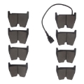 Picture of DFC Euro 5000 Ceramic Brake Pads - 1600-2099-10
