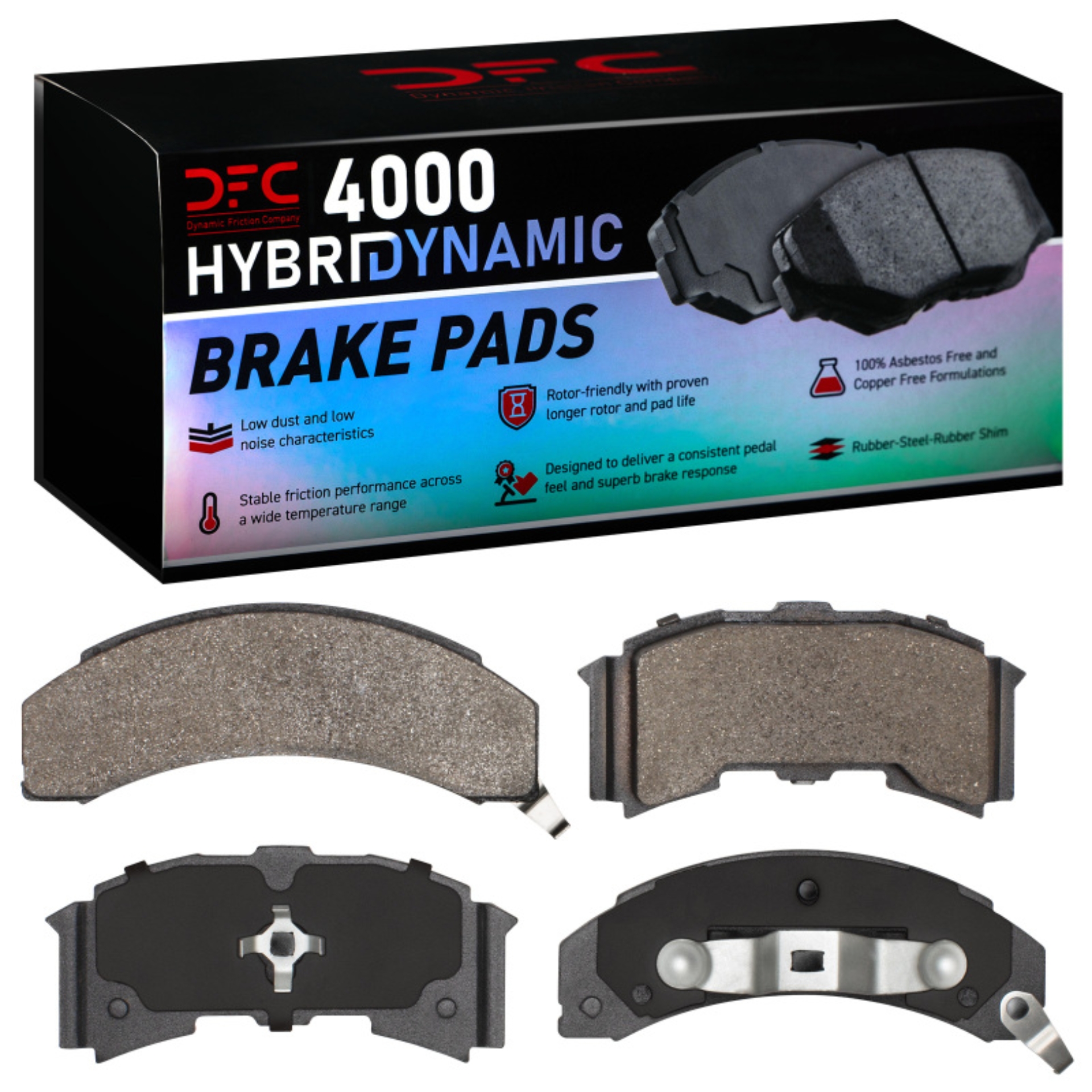 Picture of DFC 4000 HybriDynamic Brake Pads - 4000-0261-00