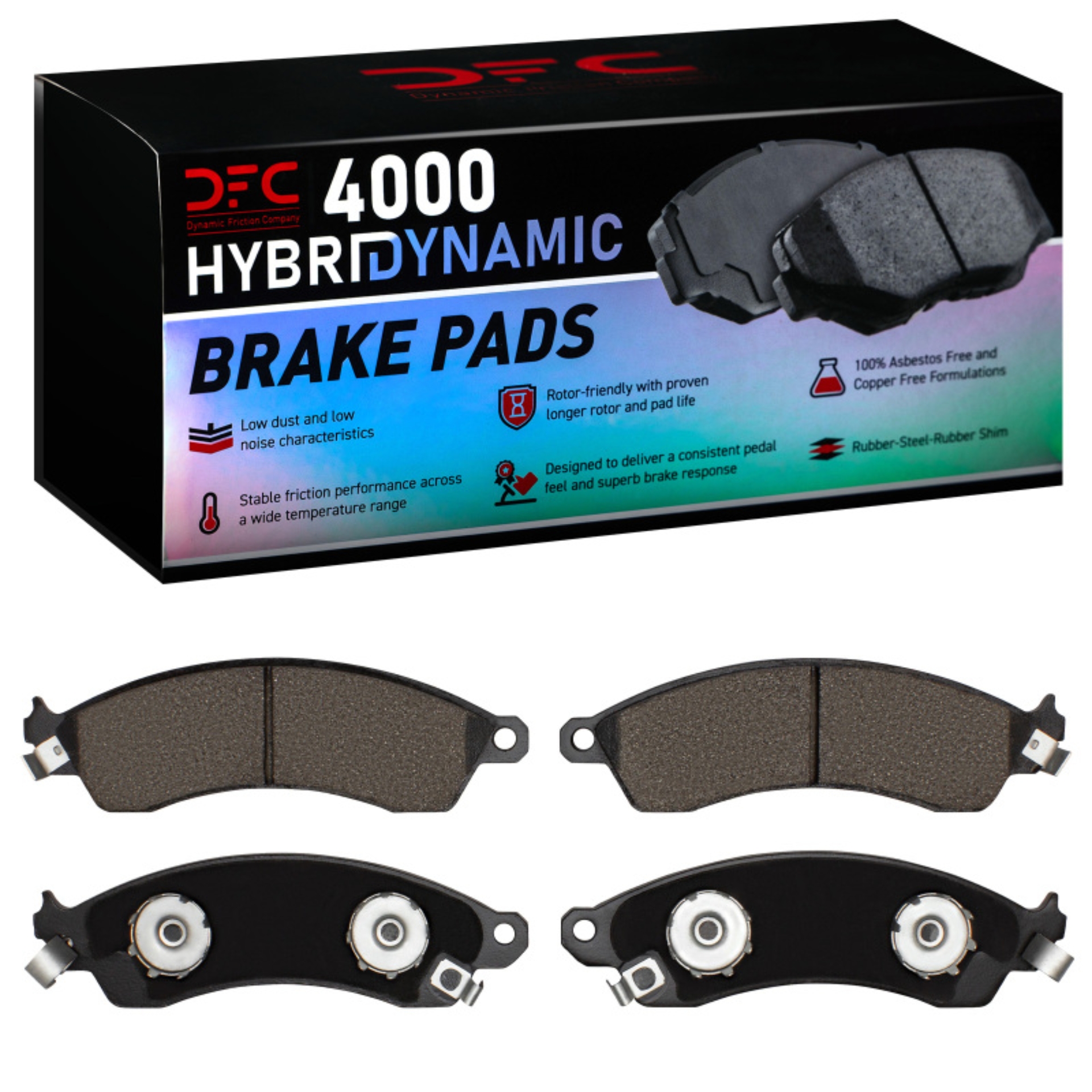 Picture of DFC 4000 HybriDynamic Brake Pads - 4000-0412-00