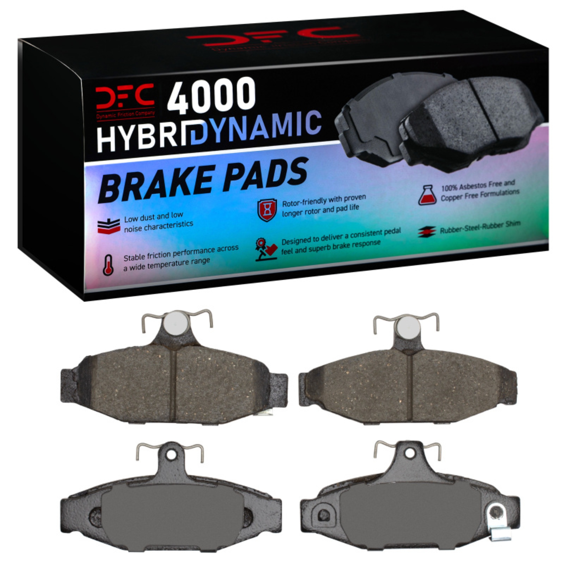 Picture of DFC 4000 HybriDynamic Brake Pads - 4000-0413-00