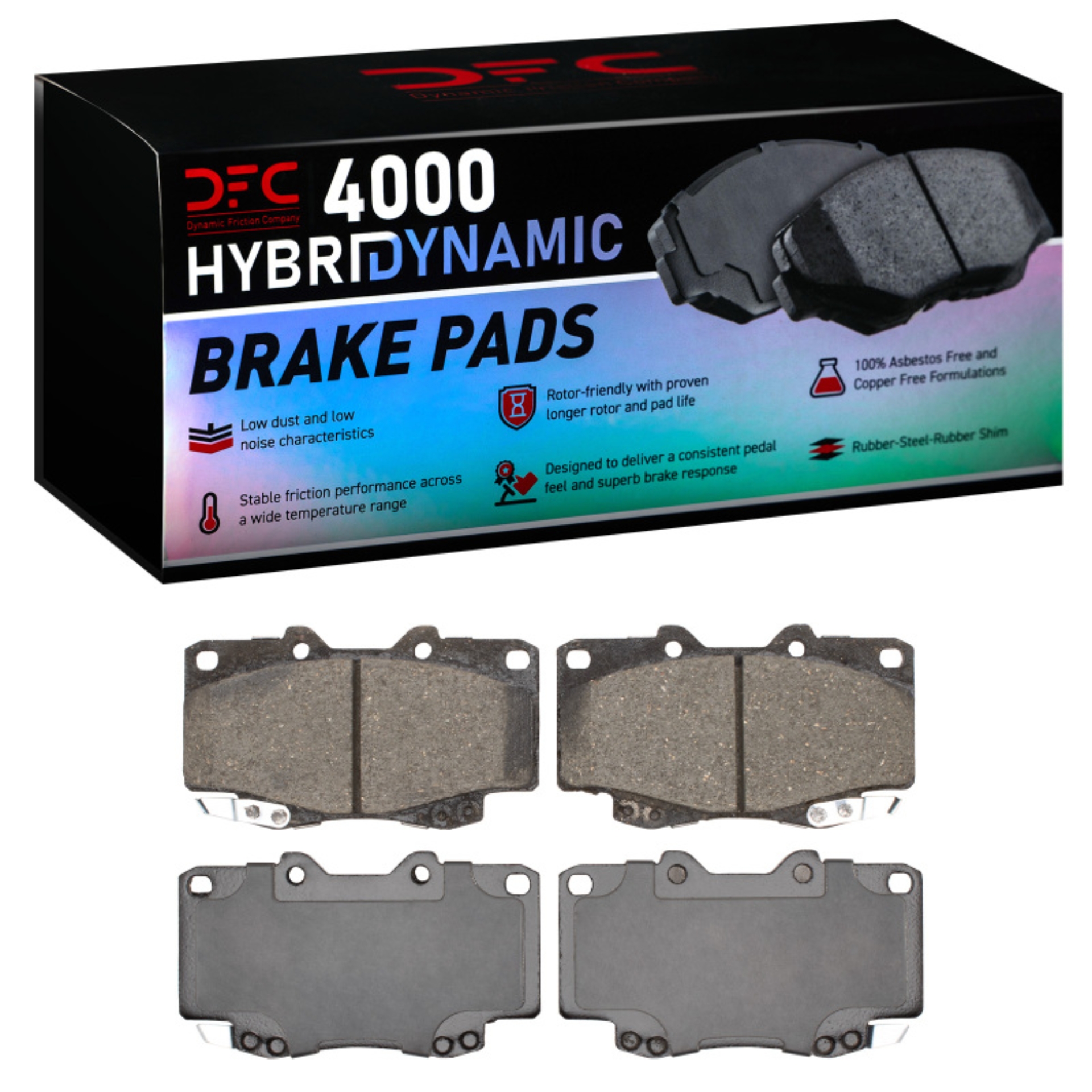 Picture of DFC 4000 HybriDynamic Brake Pads - 4000-0436-00