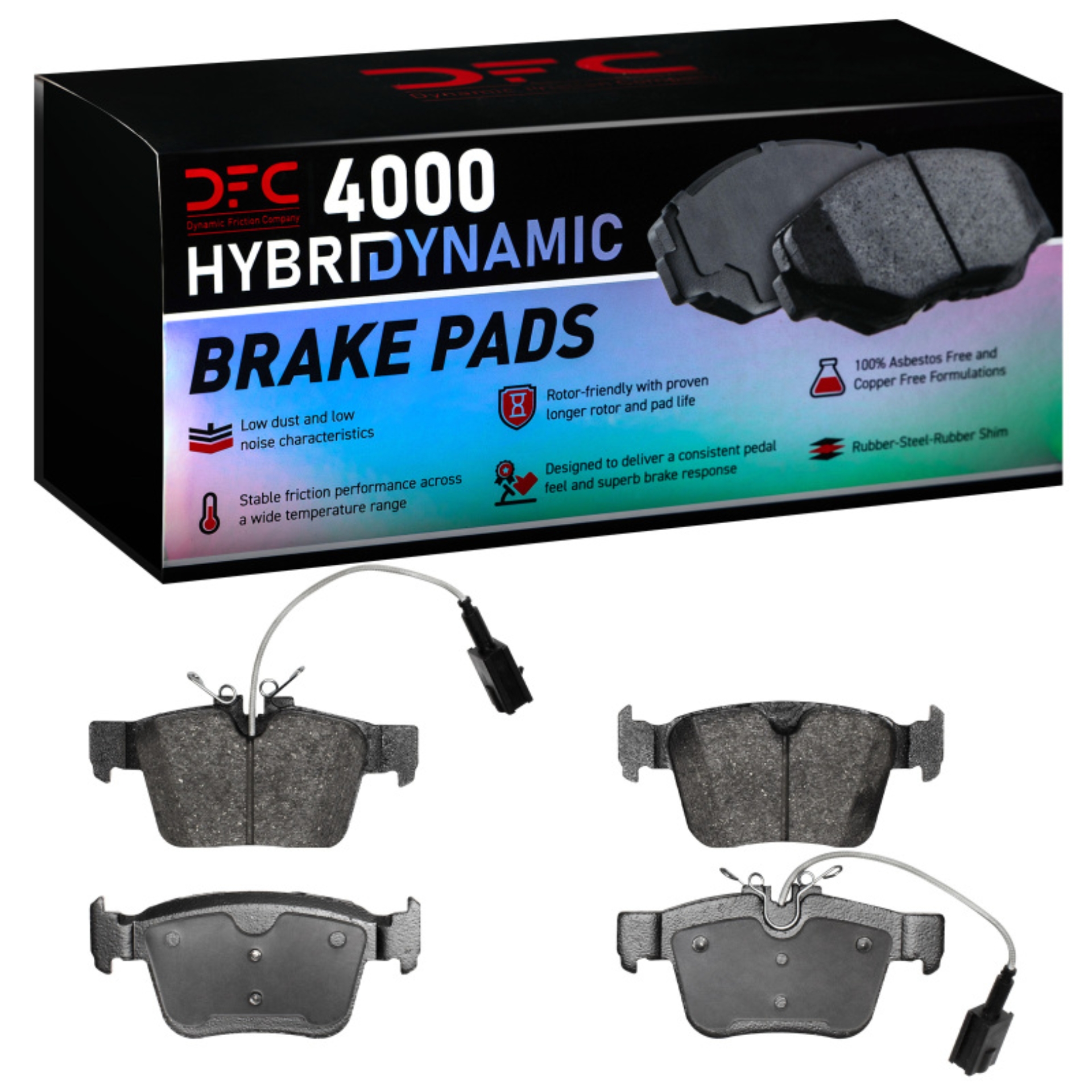 Picture of DFC 4000 HybriDynamic Brake Pads - 4000-1989-10