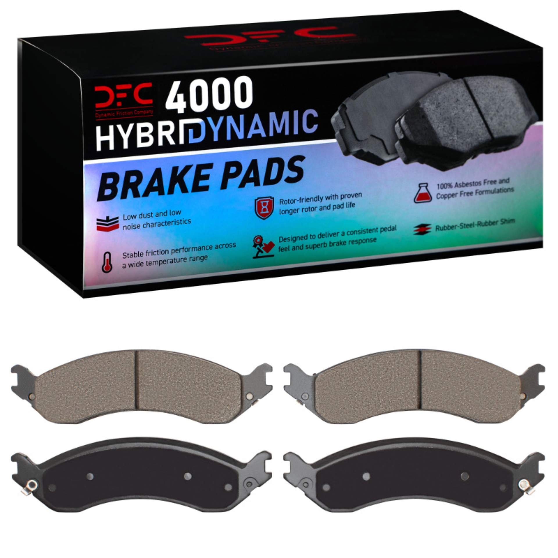Picture of DFC 4000 HybriDynamic Brake Pads - 4000-2406-00