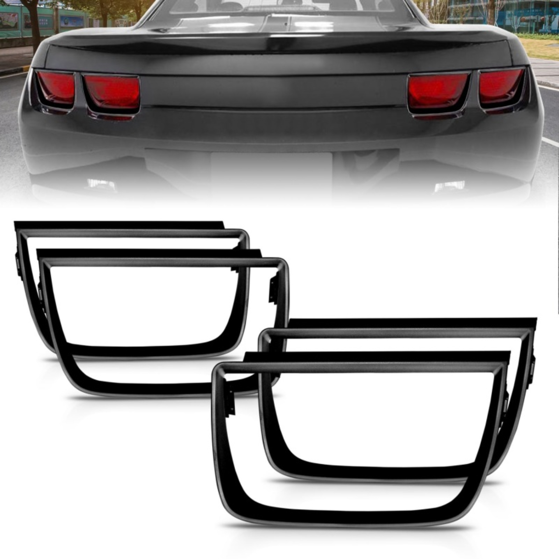 Picture of ANZO ANZ Taillight Bezels Tail Lights - 351001