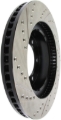 Picture of Sport Drilled & Slotted Brake Rotor; Front Left