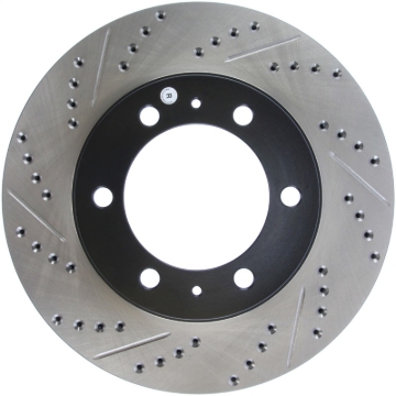 Picture of Sport Drilled & Slotted Brake Rotor; Front Right