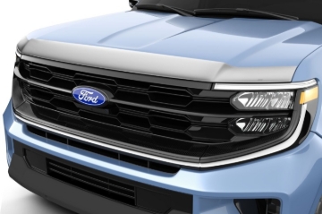 Picture of Husky Liners HL Aeroskin-Chrome Hood Deflectors - 2892231