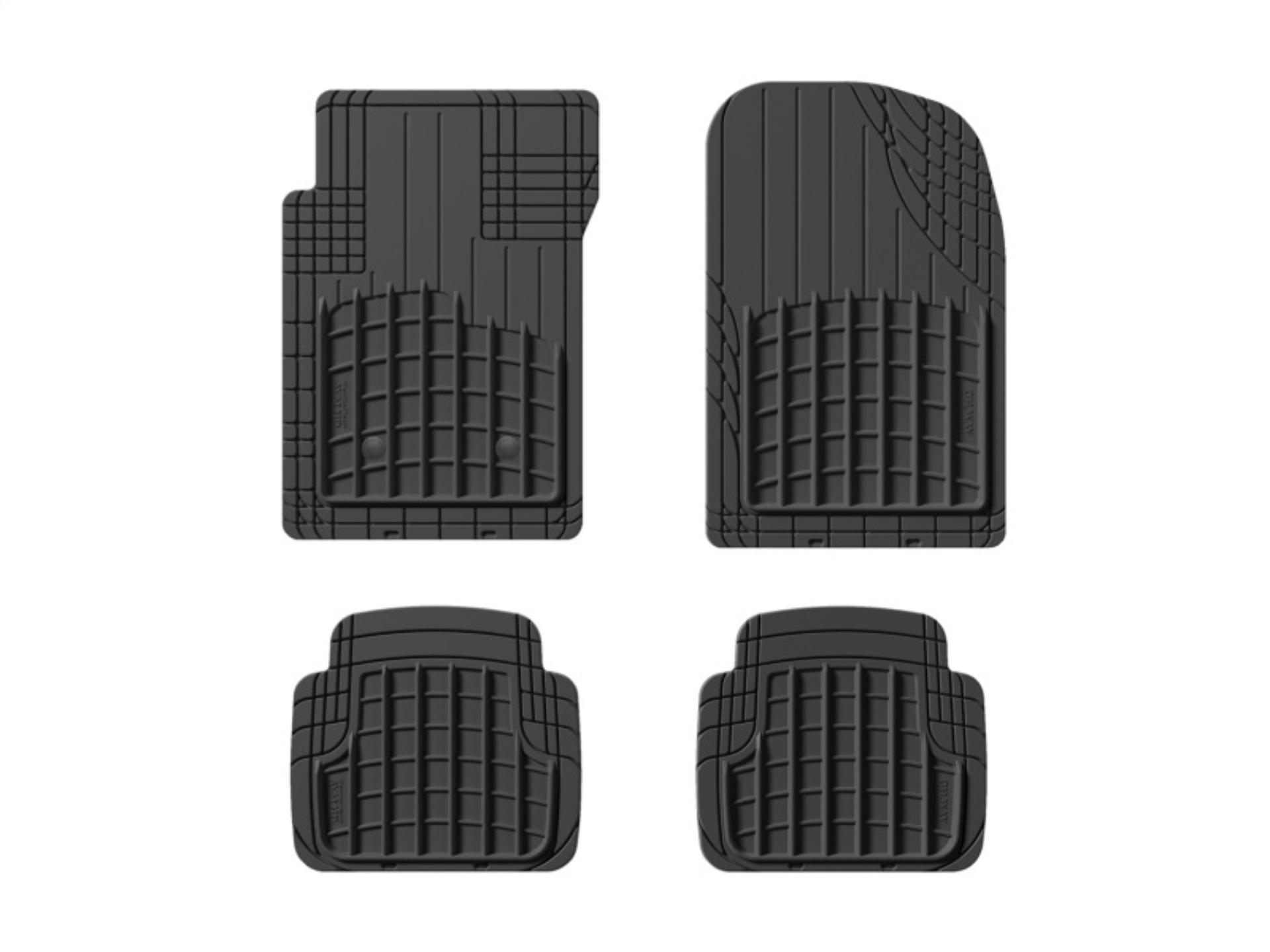 Picture of WeatherTech WT Universal Trim-to-Fit Mats Front Floor Mats - 11AVMSBHDX2