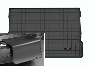 Picture of WeatherTech WT Cargo Liners-Black Floor Mats - 401666SK