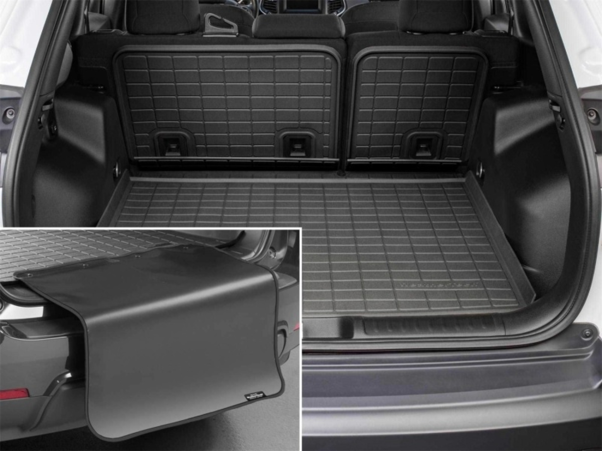 Picture of WeatherTech WT Cargo Liners-Black Floor Mats - 401716IMSK
