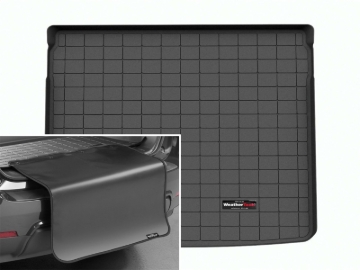 Picture of WeatherTech WT Cargo Liners-Black Floor Mats - 401710SK