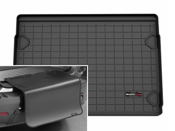 Picture of WeatherTech WT Cargo Liners-Black Floor Mats - 401764VSK