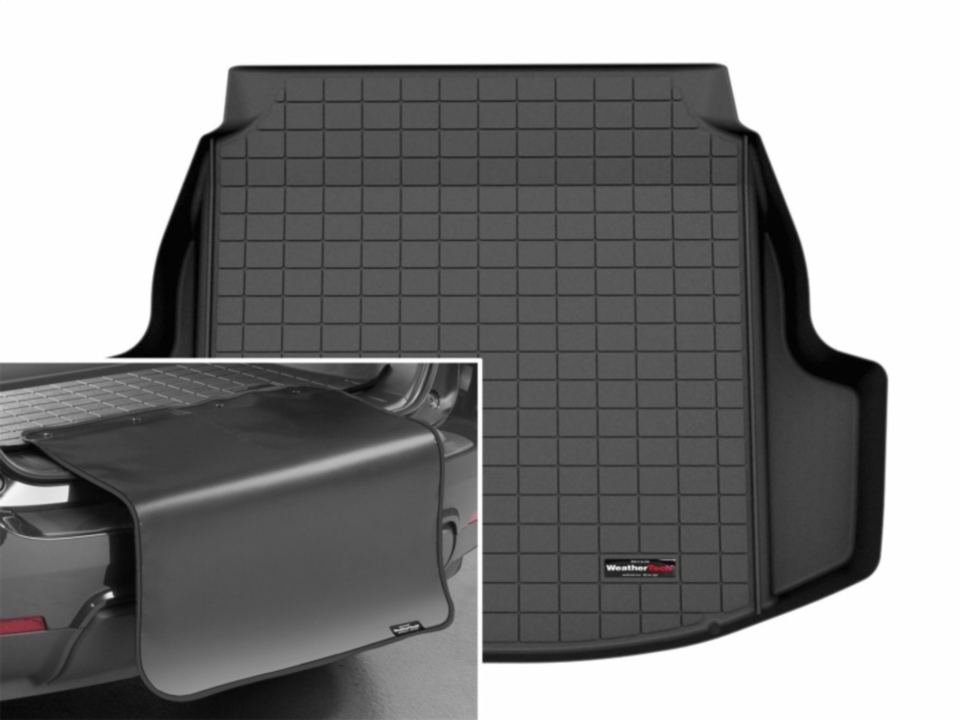 Picture of WeatherTech WT Cargo Liners-Black Floor Mats - 401753SK