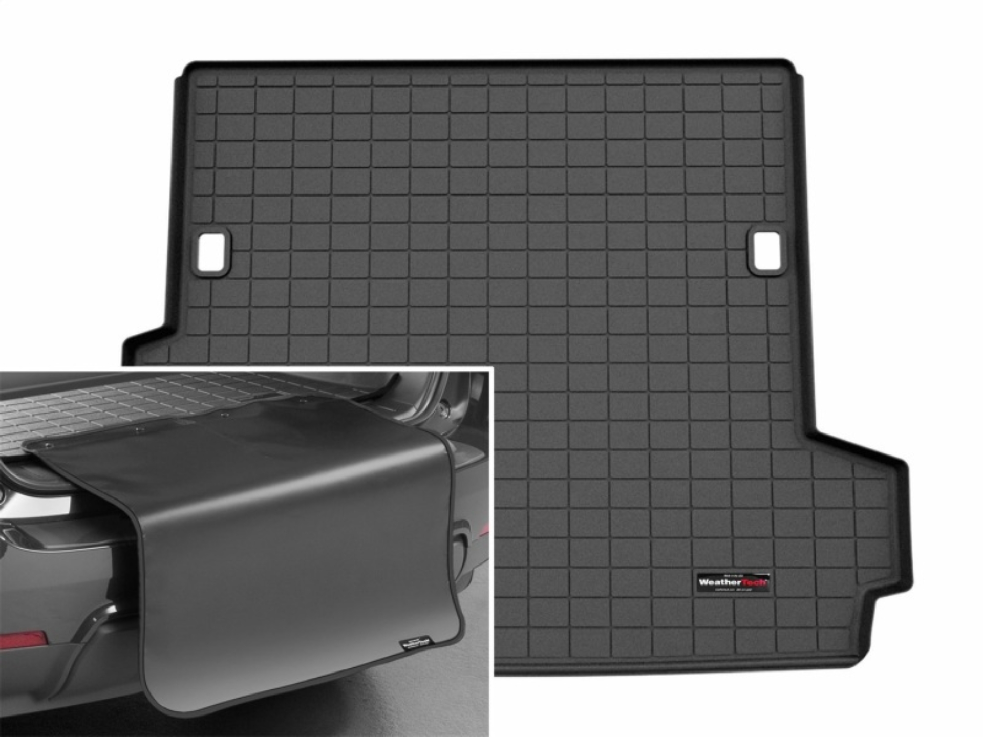 Picture of WeatherTech WT Cargo Liners-Black Floor Mats - 401831SK