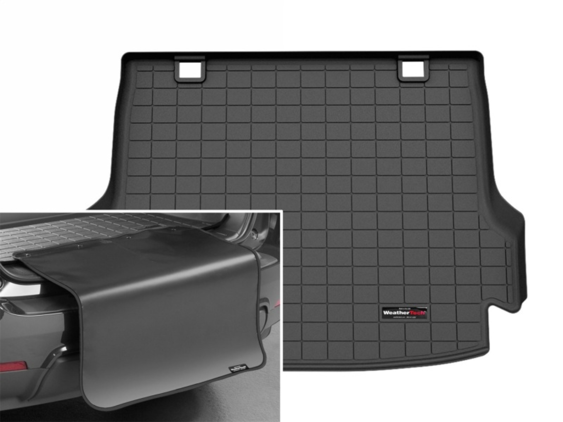 Picture of WeatherTech WT Cargo Liners-Black Floor Mats - 401859SK