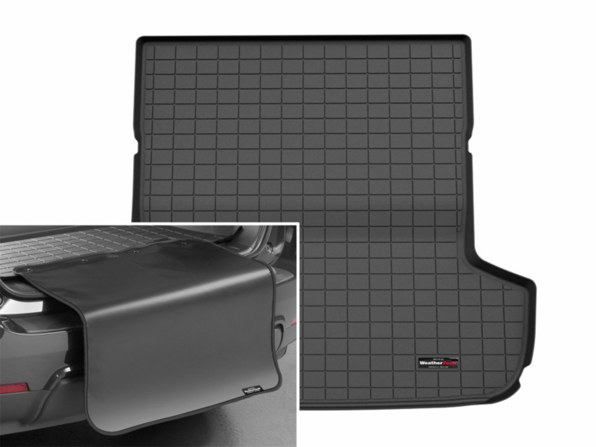 Picture of WeatherTech WT Cargo Liners-Black Floor Mats - 401865SK
