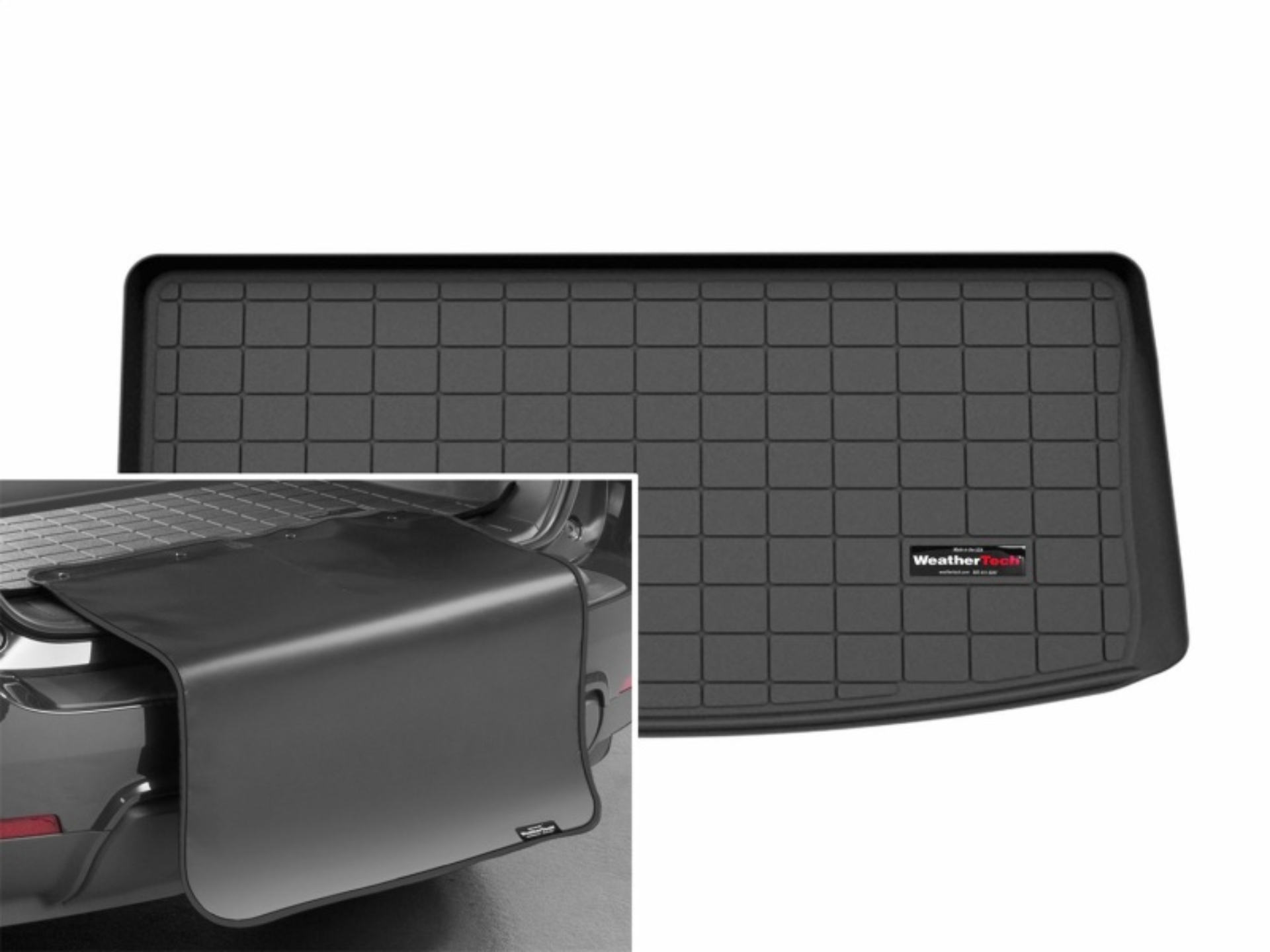 Picture of WeatherTech WT Cargo Liners-Black Floor Mats - 401877SK