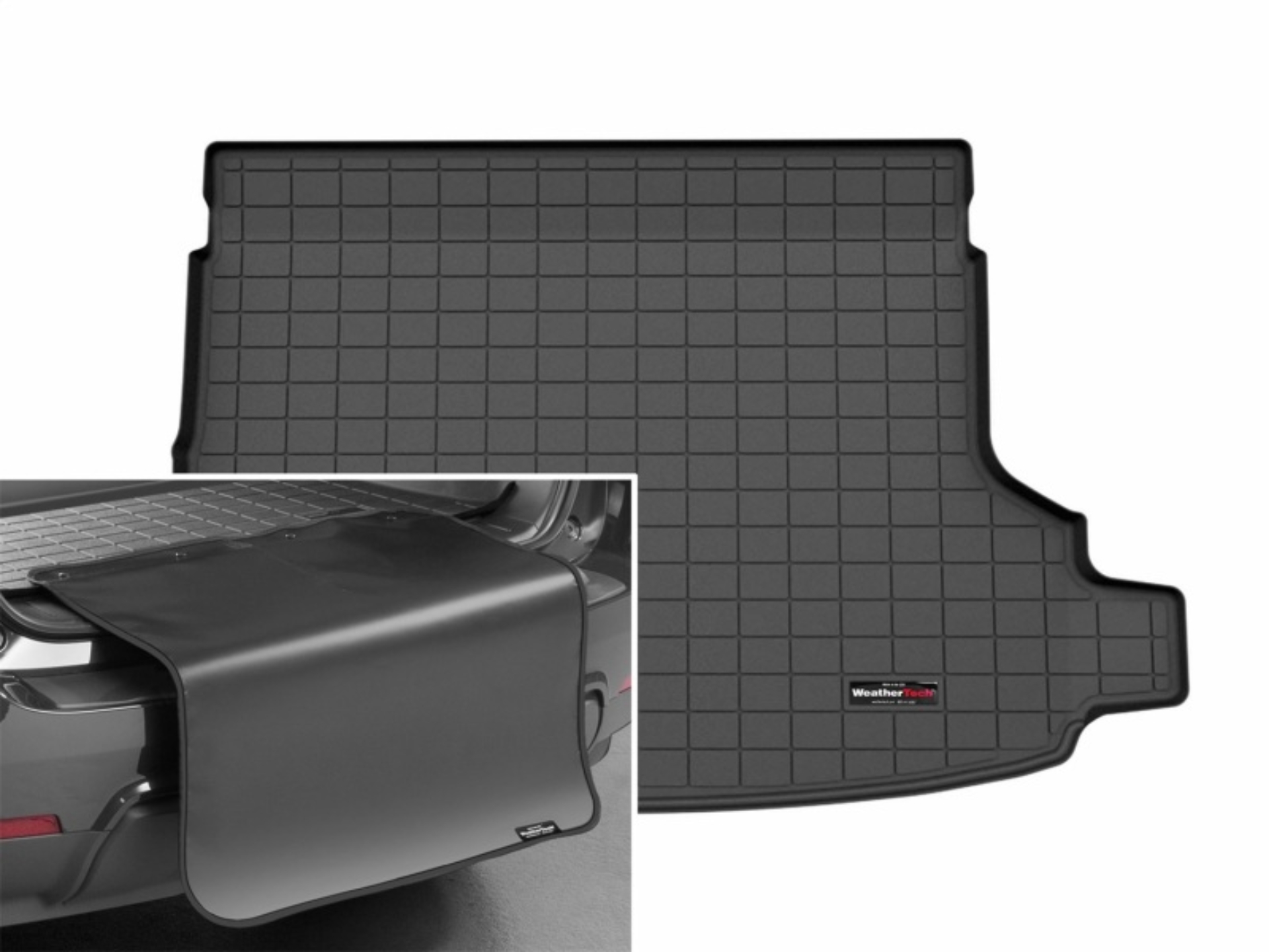 Picture of WeatherTech WT Cargo Liners-Black Floor Mats - 401880SK