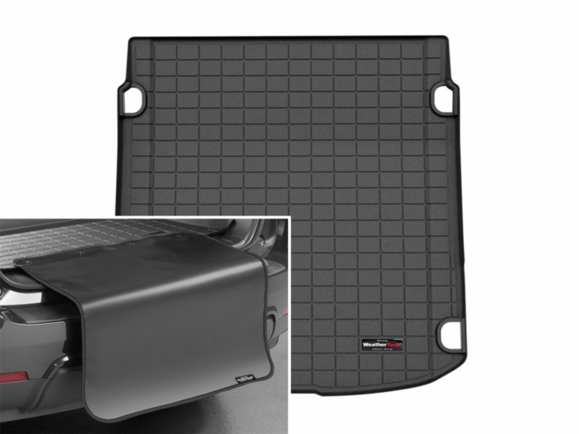 Picture of WeatherTech WT Cargo Liners-Black Floor Mats - 401881SK