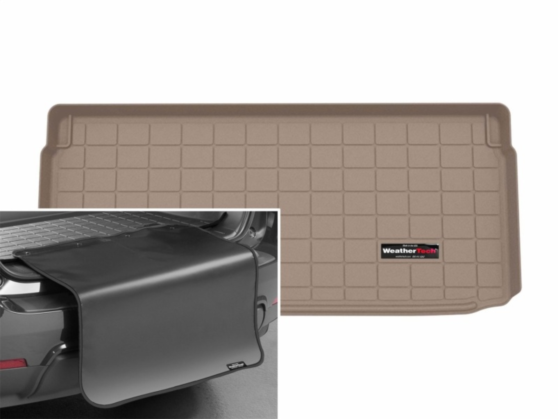 Picture of WeatherTech WT Cargo Liners-Tan Floor Mats - 411792SK