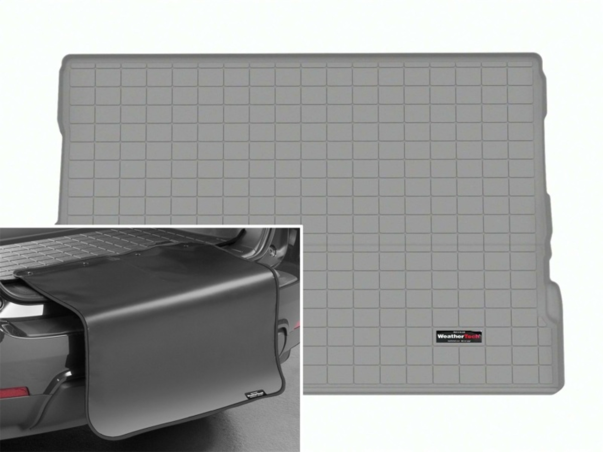 Picture of WeatherTech WT Cargo Liners-Grey Floor Mats - 421666SK