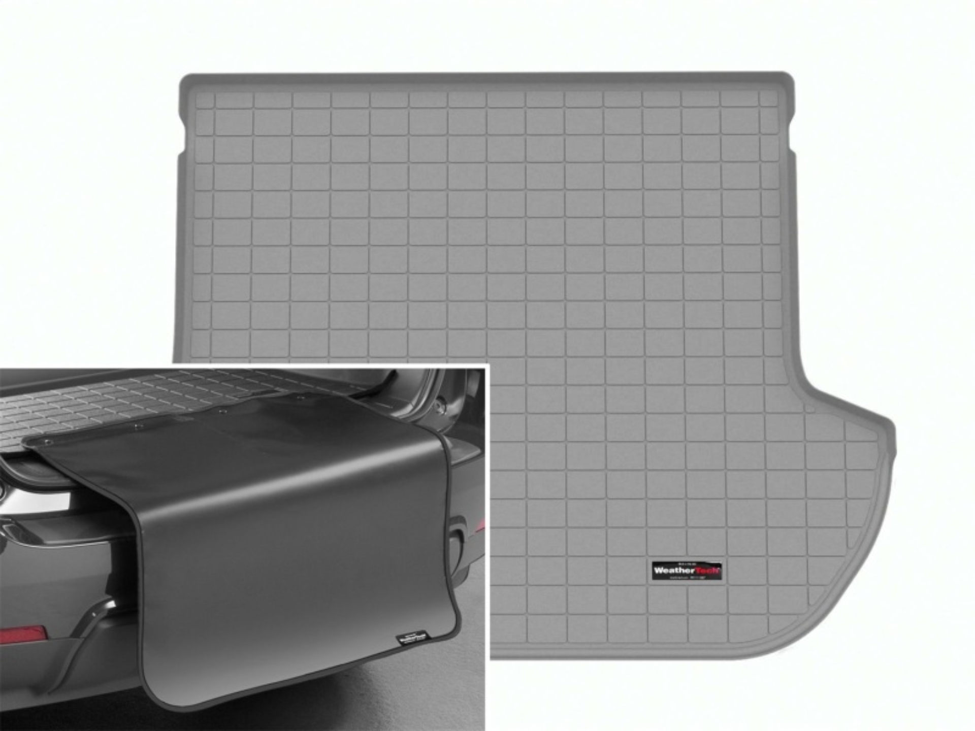 Picture of WeatherTech WT Cargo Liners-Grey Floor Mats - 421673SK
