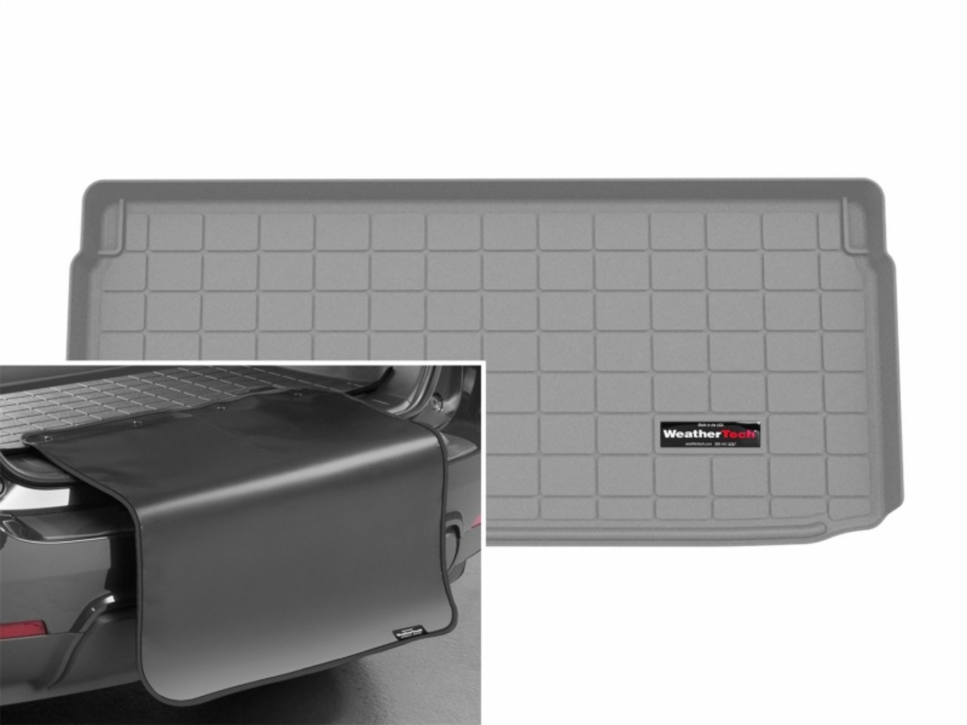 Picture of WeatherTech WT Cargo Liners-Grey Floor Mats - 421792SK