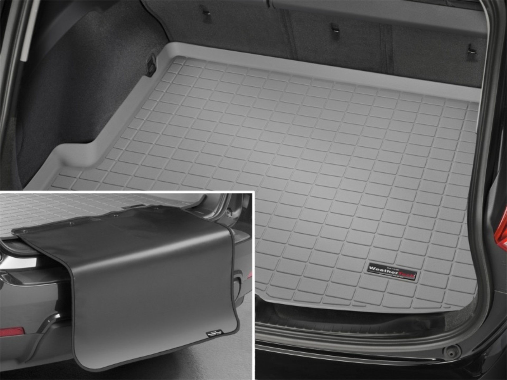 Picture of WeatherTech WT Cargo Liners-Grey Floor Mats - 421869SK