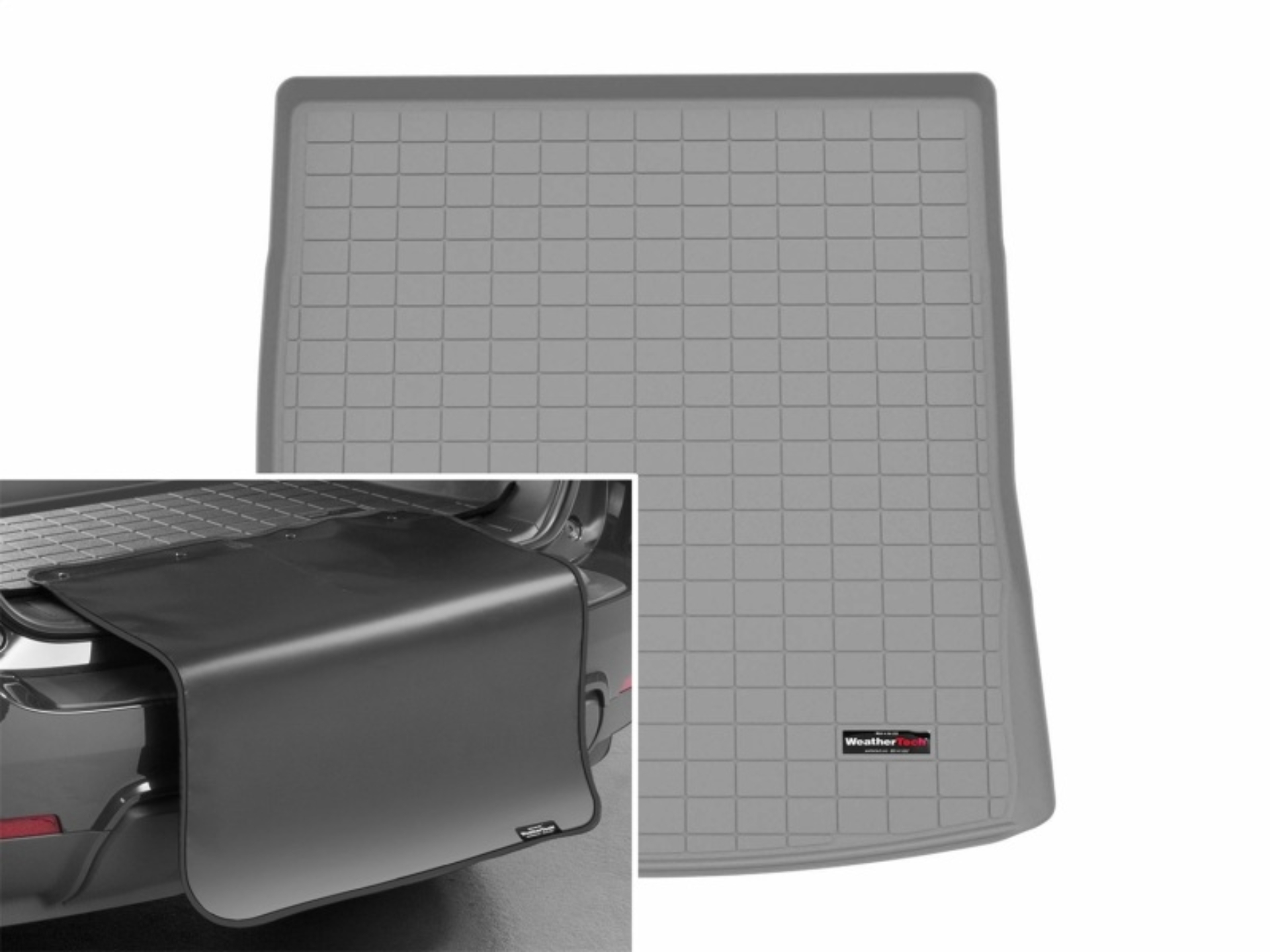Picture of WeatherTech WT Cargo Liners-Grey Floor Mats - 421876SK