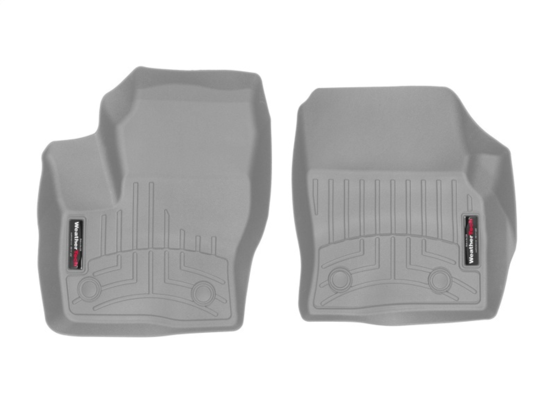 Picture of WeatherTech WT FloorLiner-Front-Grey Floor Mats - 4610521
